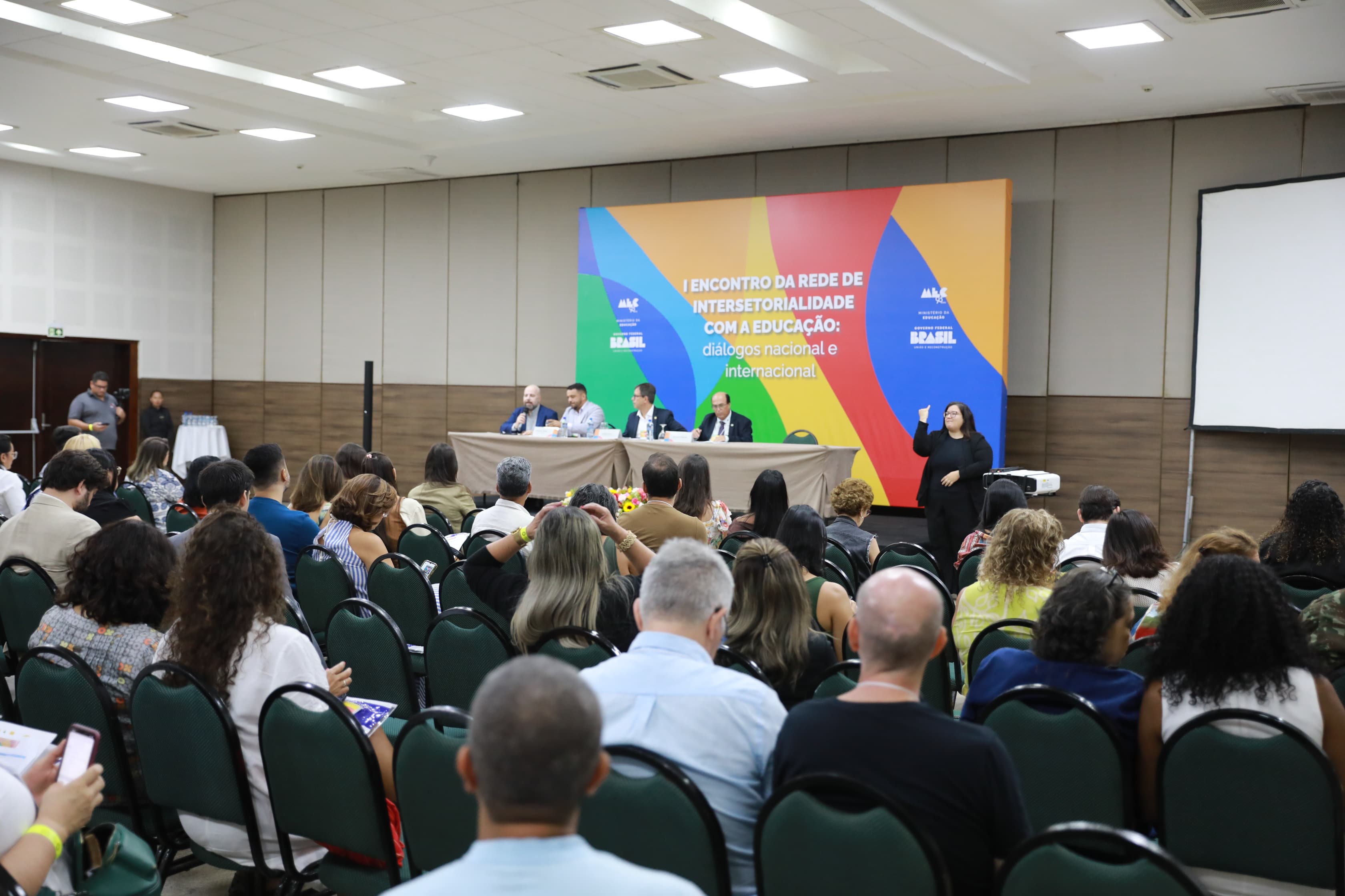 Encontro Nacional debate intersetorialidade na Educação