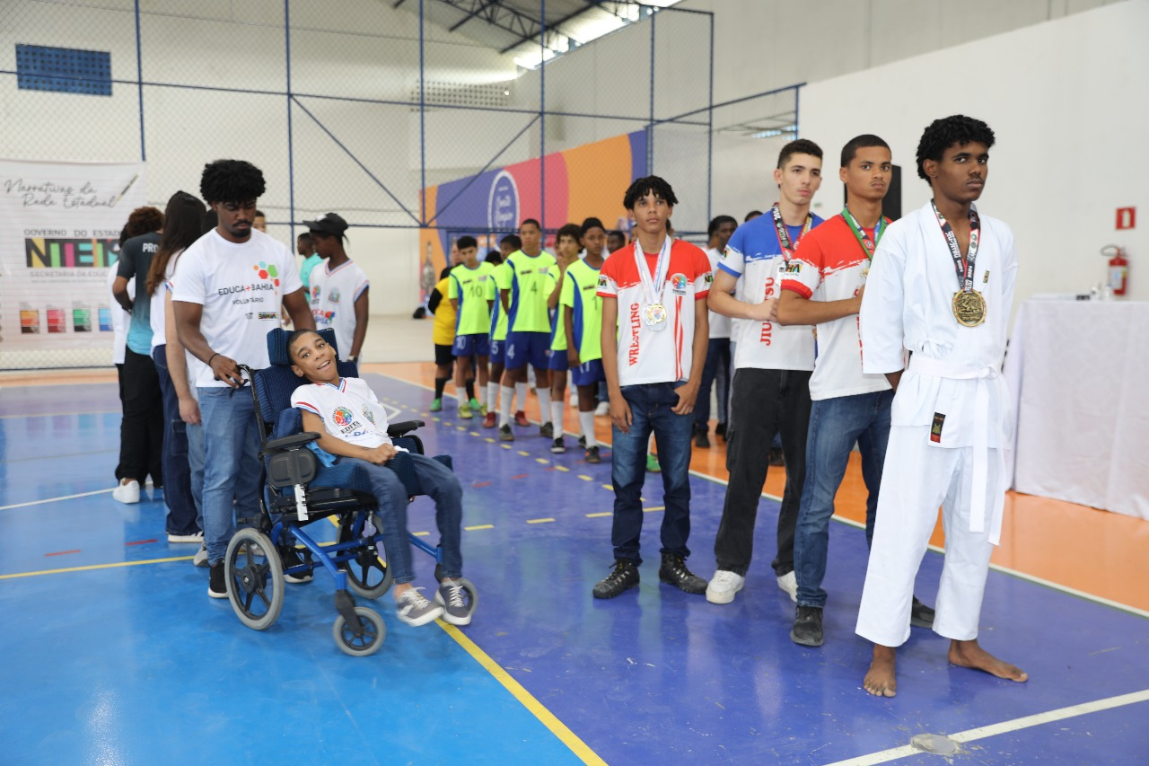 Secretaria da Educação fortalece cultura esportiva com abertura da Etapa Territorial dos Jogos Escolares da Bahia em Feira de Santana
