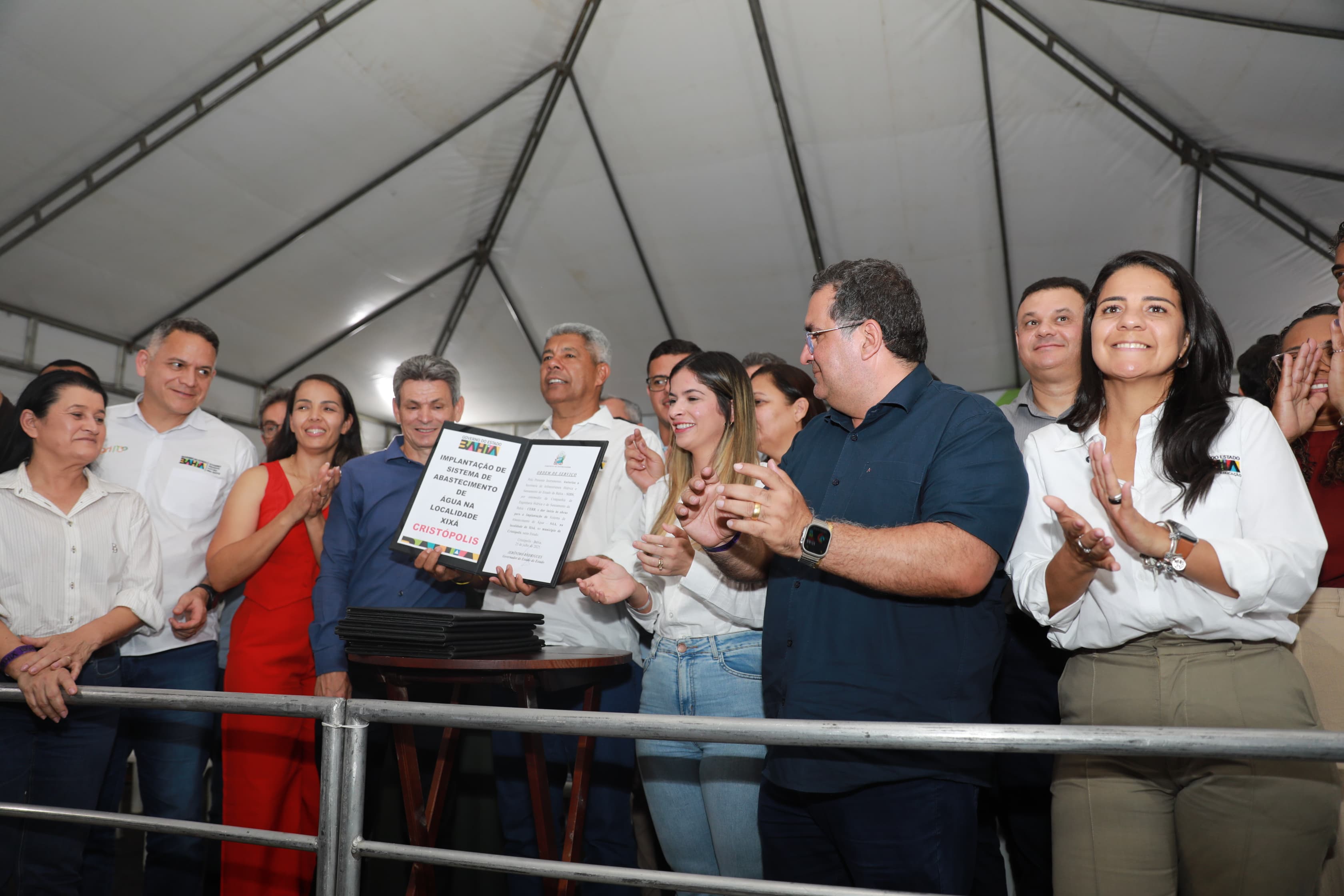 Governo do Estado inaugura a ampliação com modernização do Colégio Estadual de Educação Integral de Cristópolis