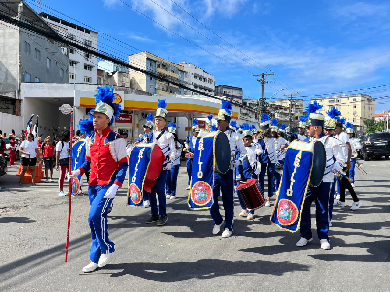 Fanfarra, cultura e história: estudantes da rede estadual protagonizam no 2 de Julho, em Salvador