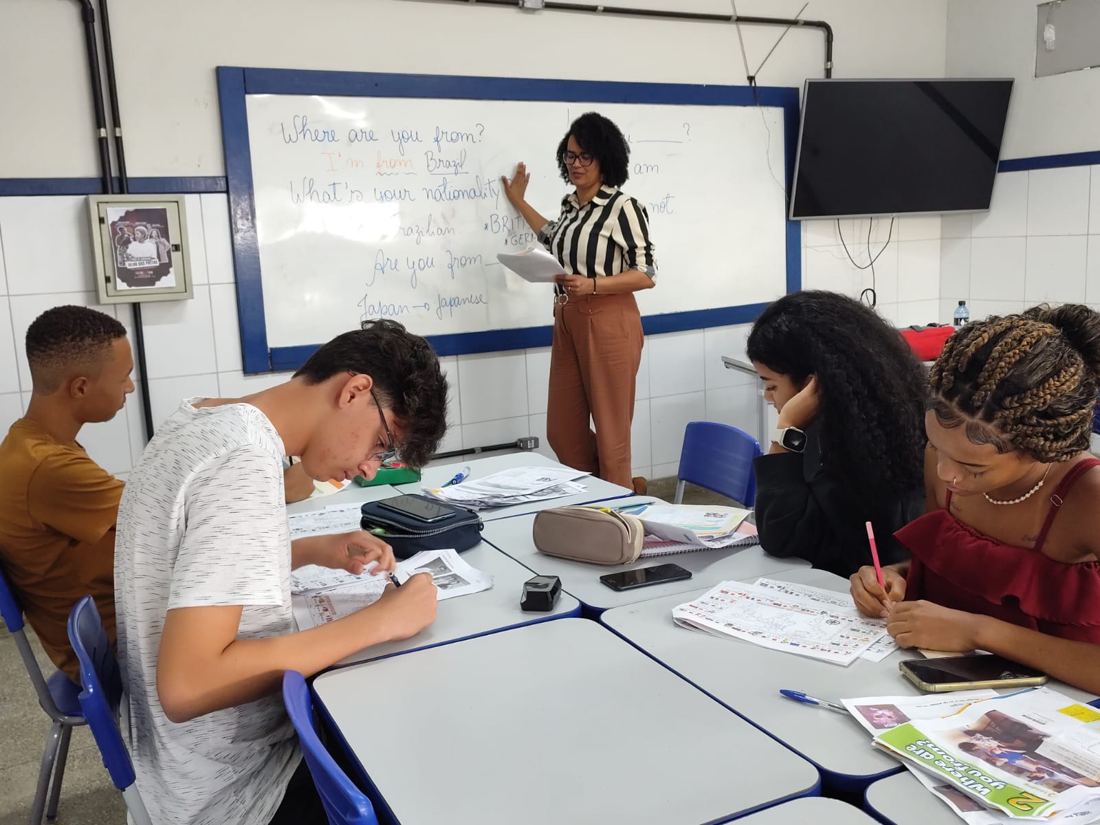 Inscrições abertas para oficina de Inglês voltada a alunos da rede estadual de Feira de Santana