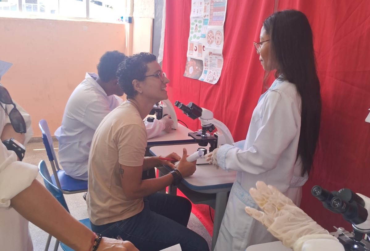 Estudantes do CEEP Anísio Teixeira promovem dia dedicado à saúde para a comunidade