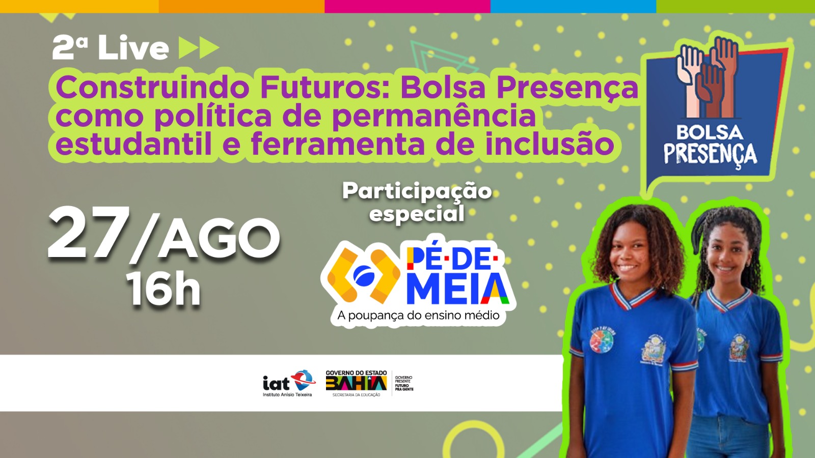 Live Bolsa Presença