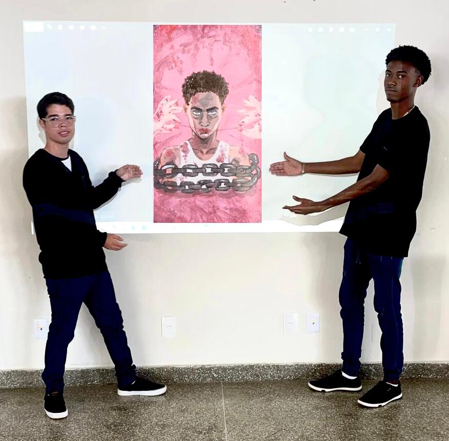 Jovens de Governador Mangabeira brilham em concurso de artes visuais