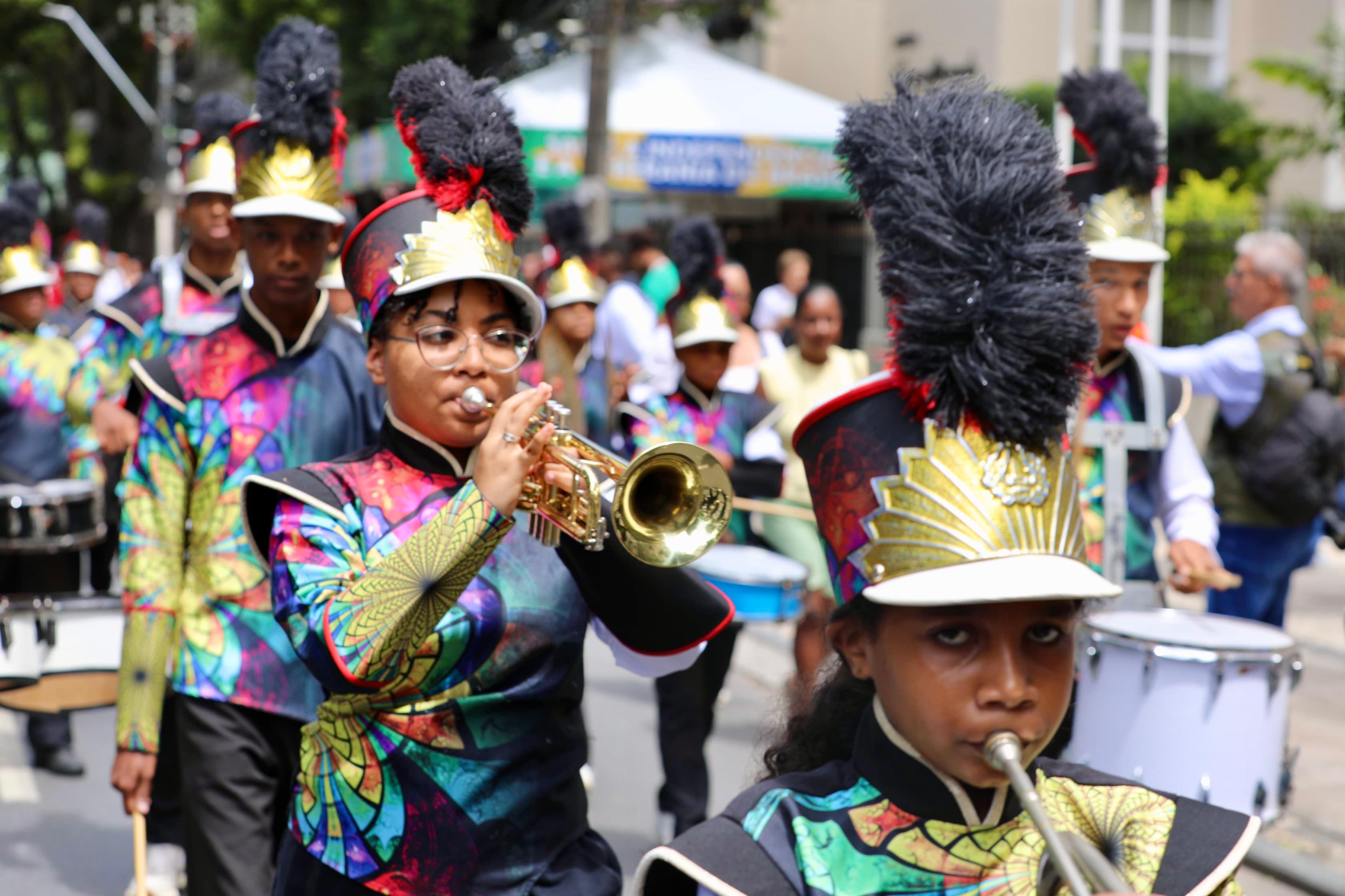 Fanfarras escolares da rede estadual ganham as ruas de Salvador e do interior em celebração à Independência do Brasil