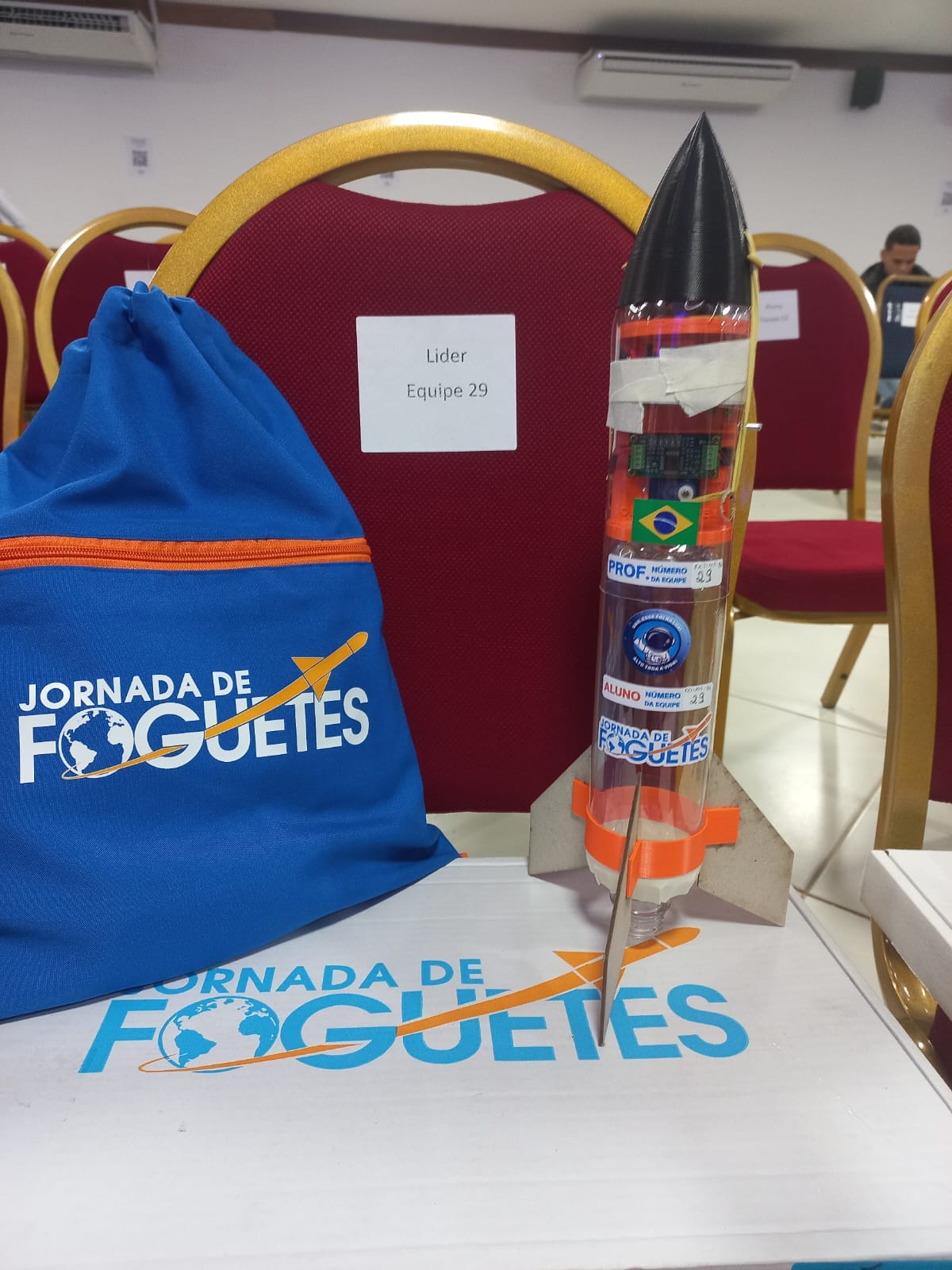 Estudantes da rede estadual conquistam medalhas na Jornada de Foguetes, no Rio de Janeiro
