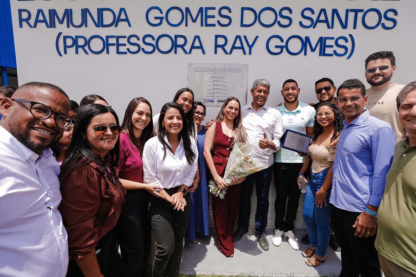 Governo do Estado investe R$ 3 milhões e entrega escola municipal, em Ribeira do Pombal