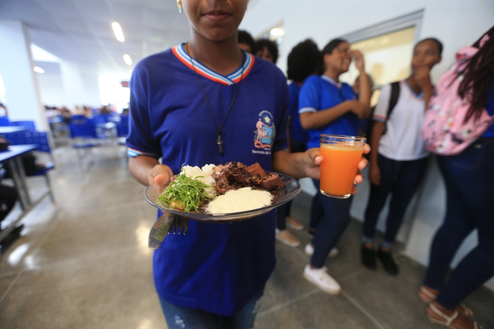 SEC oferece 30 milhões de refeições mensais como parte do Programa de Alimentação Escolar