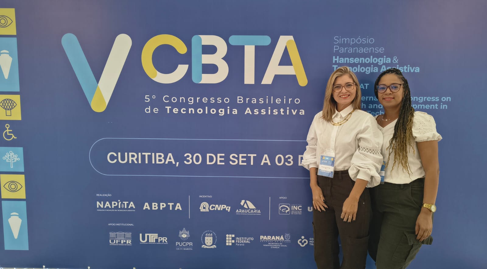 Estudante da rede estadual de Salvador apresenta projetos de acessibilidade e inclusão durante congresso, em Curitiba 