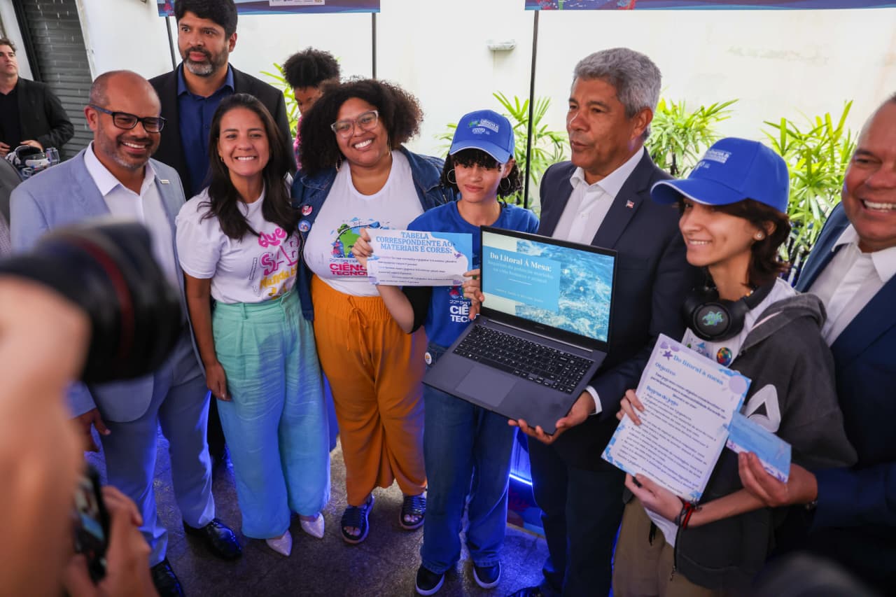 Estudantes da rede estadual apresentam projetos na abertura da 22ª Semana Nacional de Ciência e Tecnologia 