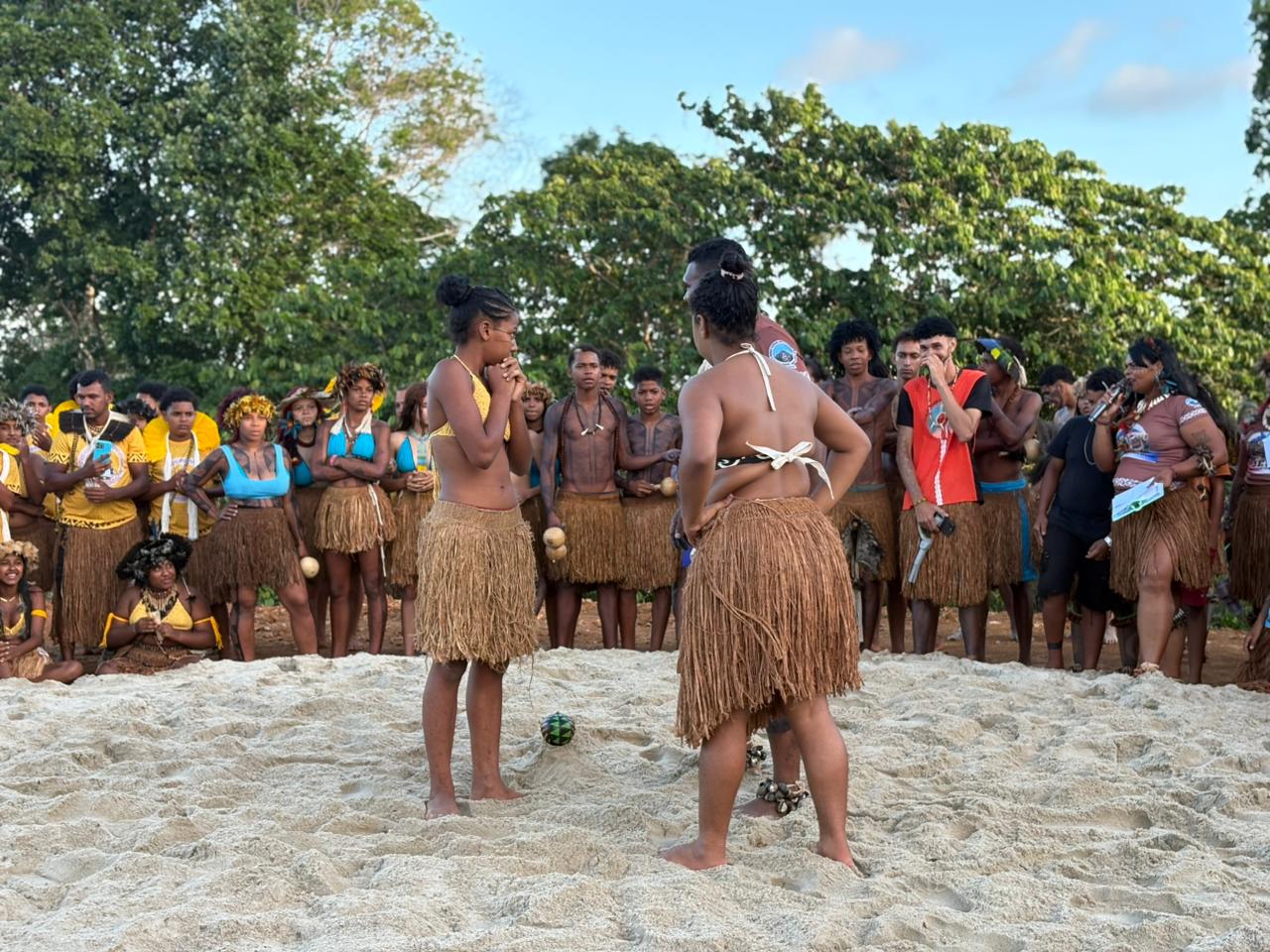 Indígenas participam de jogos estudantis que valorizam a cultura e saberes ancestrais
