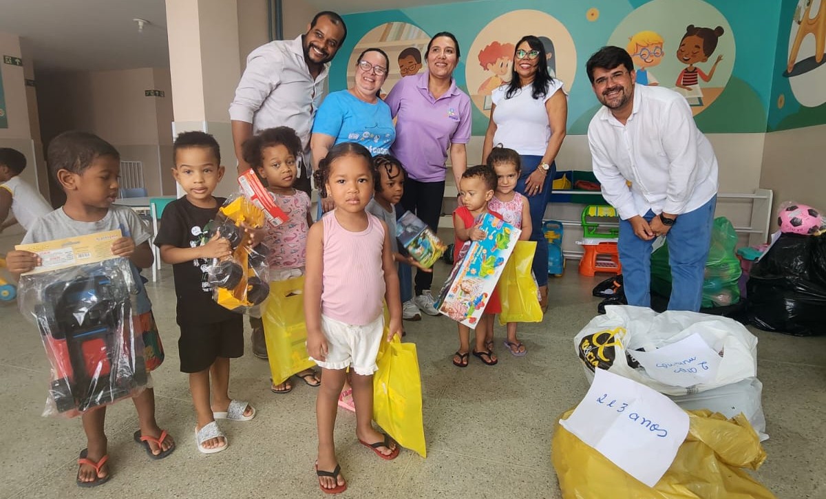 Creche Mais Infância conta com apoio da SEC na semana comemorativa ao Dia da Crianca