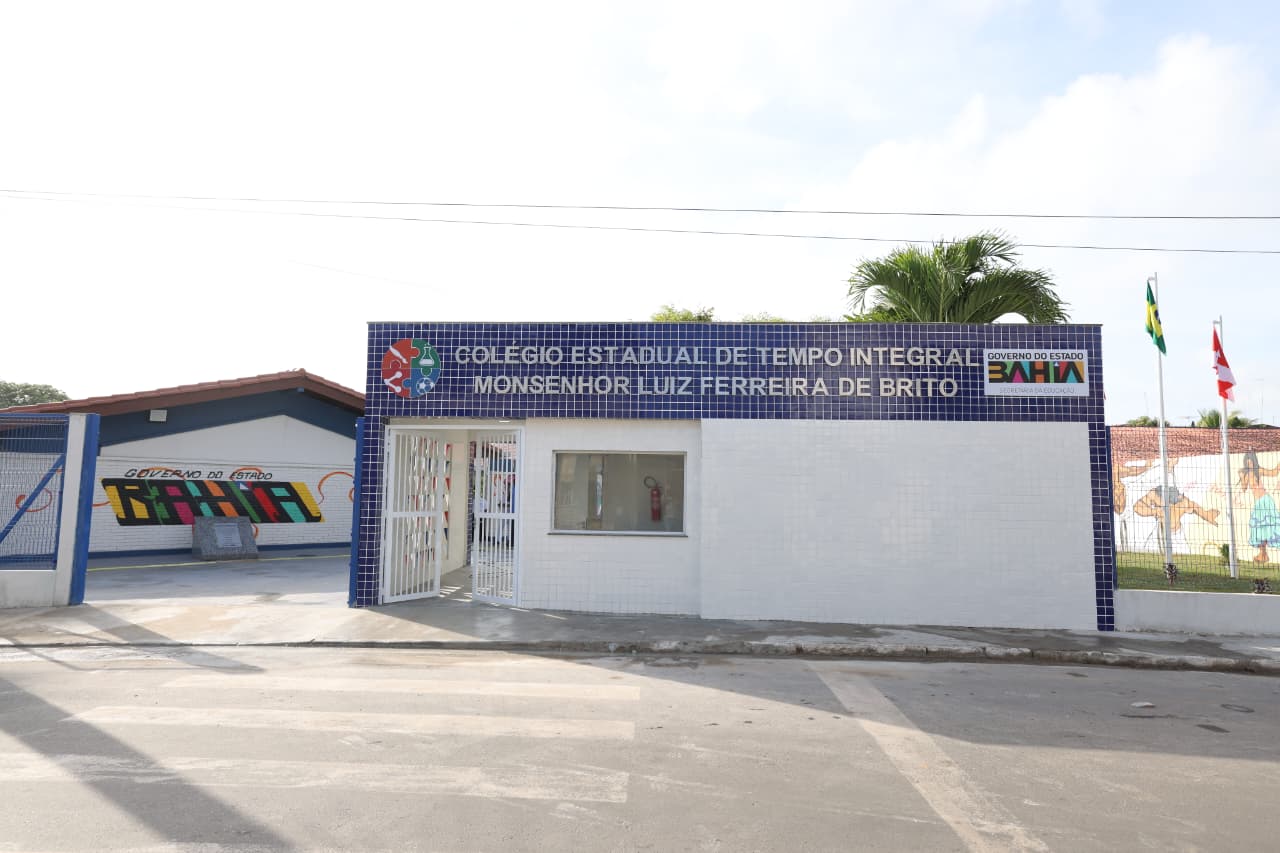 Governo do Estado inaugura modernização do Colégio Estadual de Tempo Integral Monsenhor Luiz Ferreira de Brito, em São Sebastião do Passé