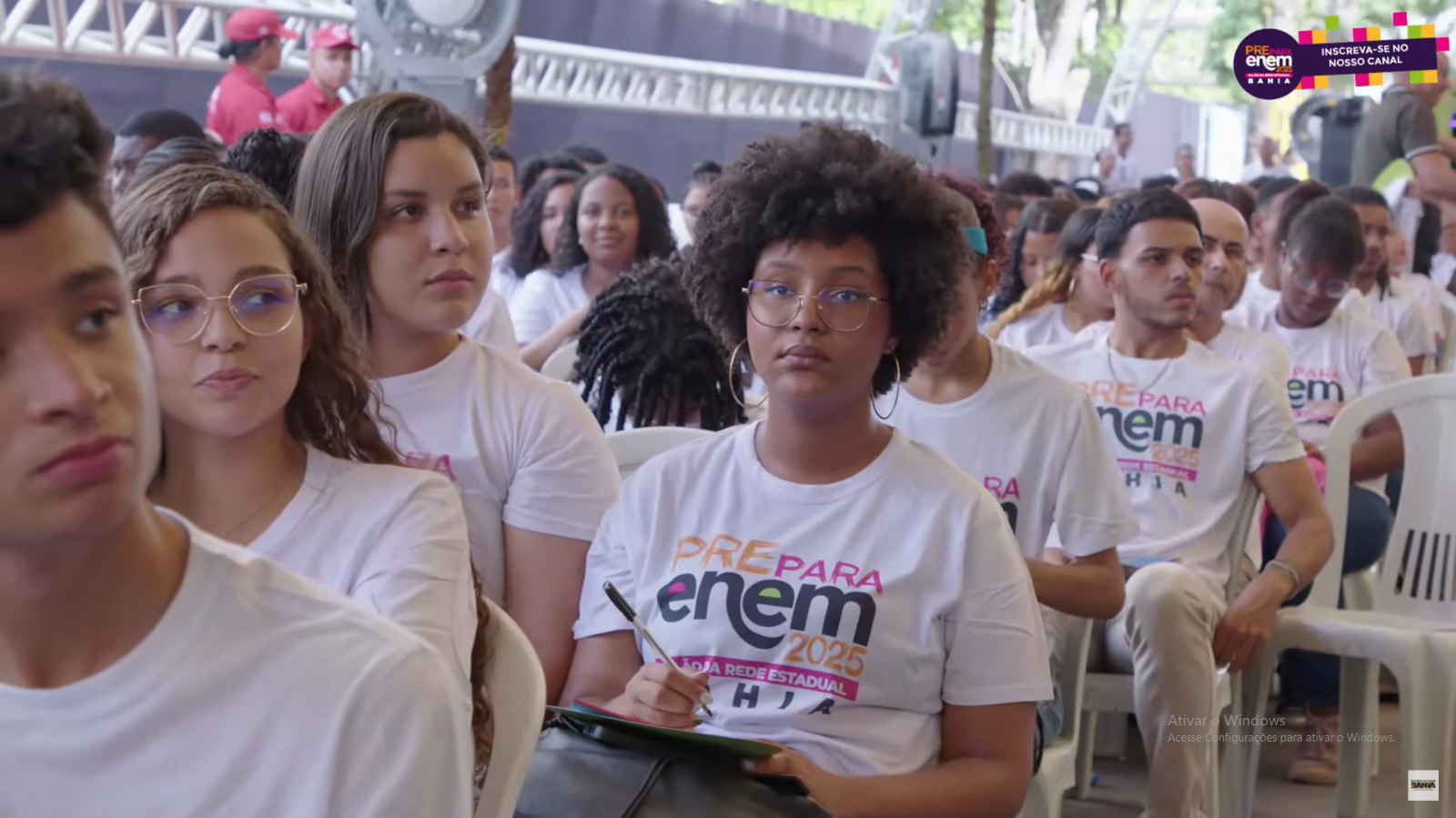 Assista agora o Aulão Prepara Enem 2025