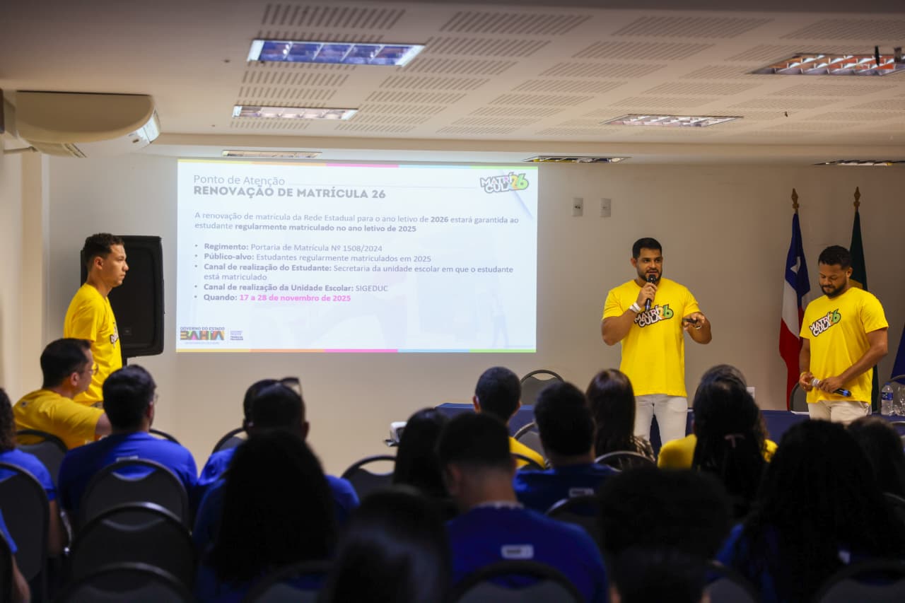 SEC realiza formação continuada para supervisores de matrícula da rede estadual