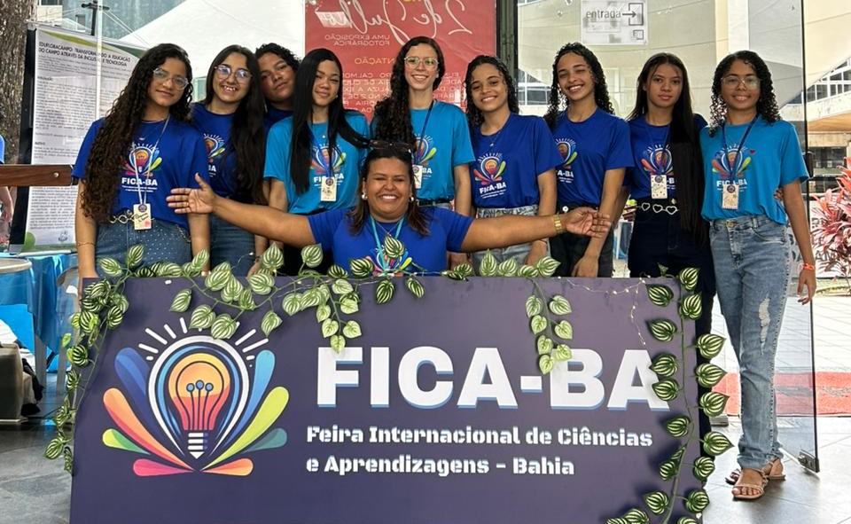 Estudantes de Glória conquistam o mundo pela FICA Bahia