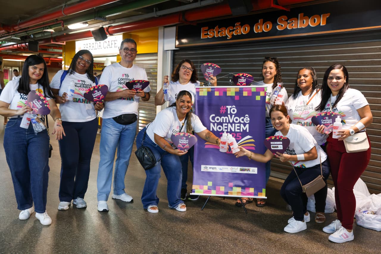 Apoio da SEC aos estudantes marca o primeiro dia do ENEM 2025