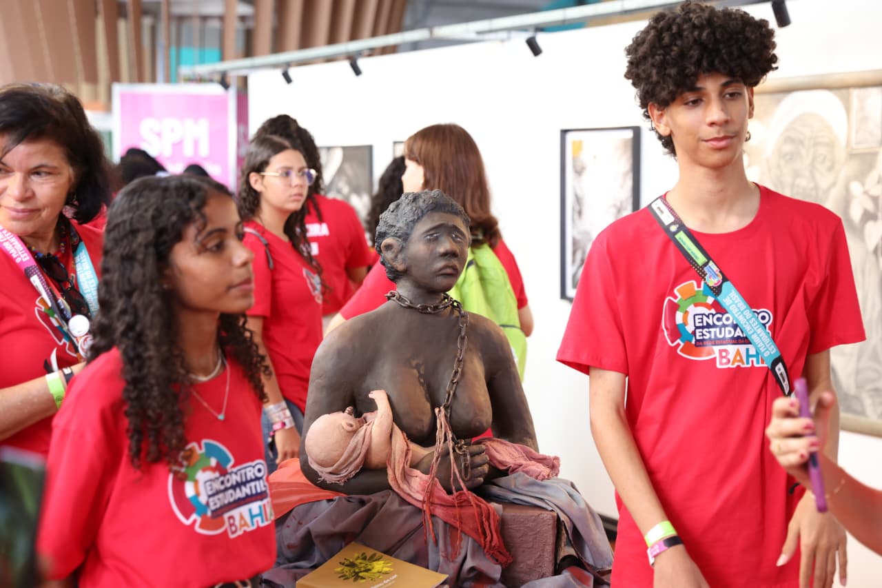 Começou! Arena Fonte Nova se transforma com o início do Encontro Estudantil da Rede Estadual da Bahia