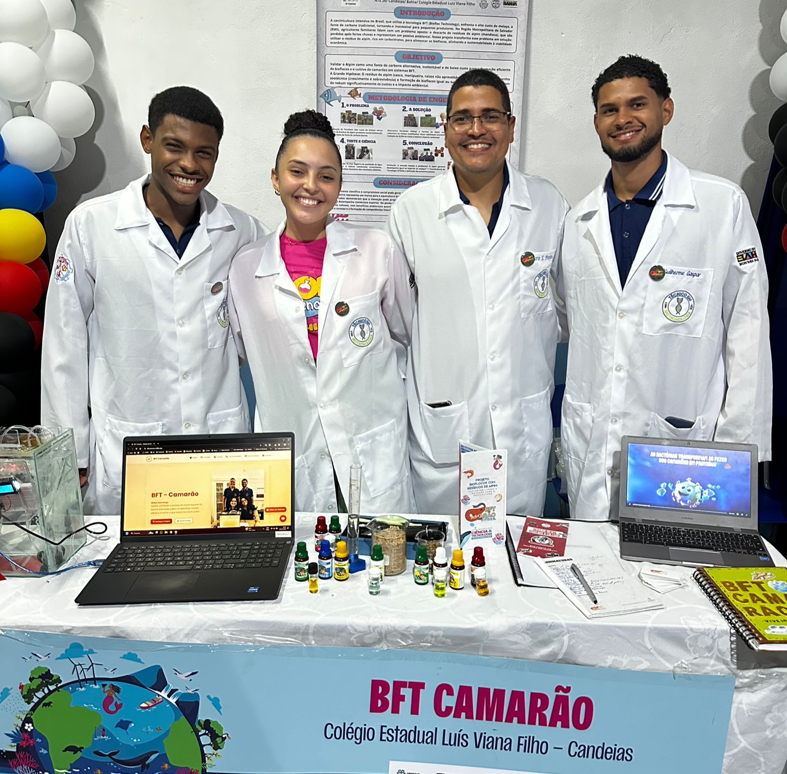 Estudantes da rede estadual da Bahia conquistam oito medalhas em feira de ciências no Peru