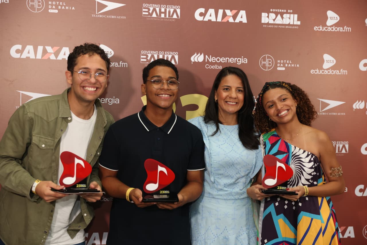 Festival Educadora FM celebra diversidade musical da Bahia e premia estudantes e profissionais