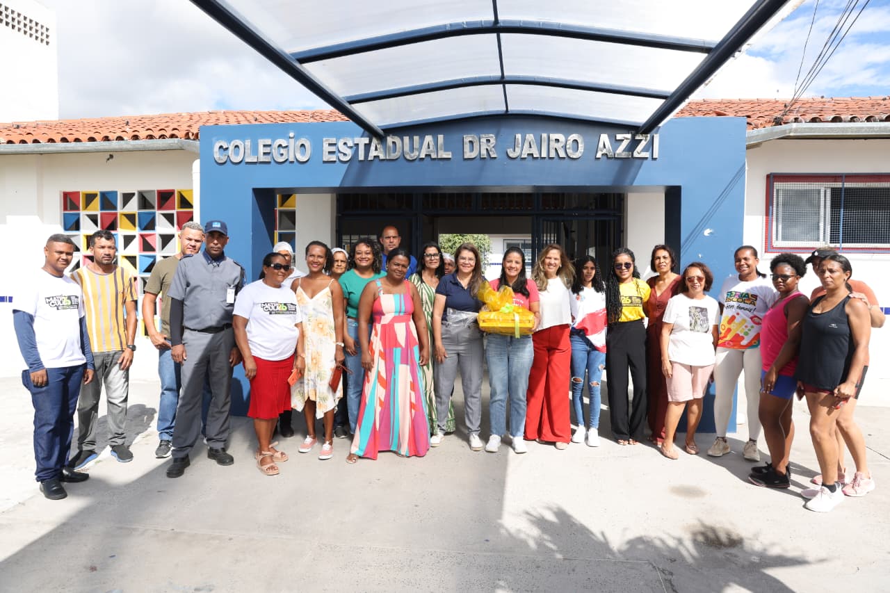 SEC realiza visita técnica ao Colégio Estadual Doutor Jairo Azzi, em Lamarão