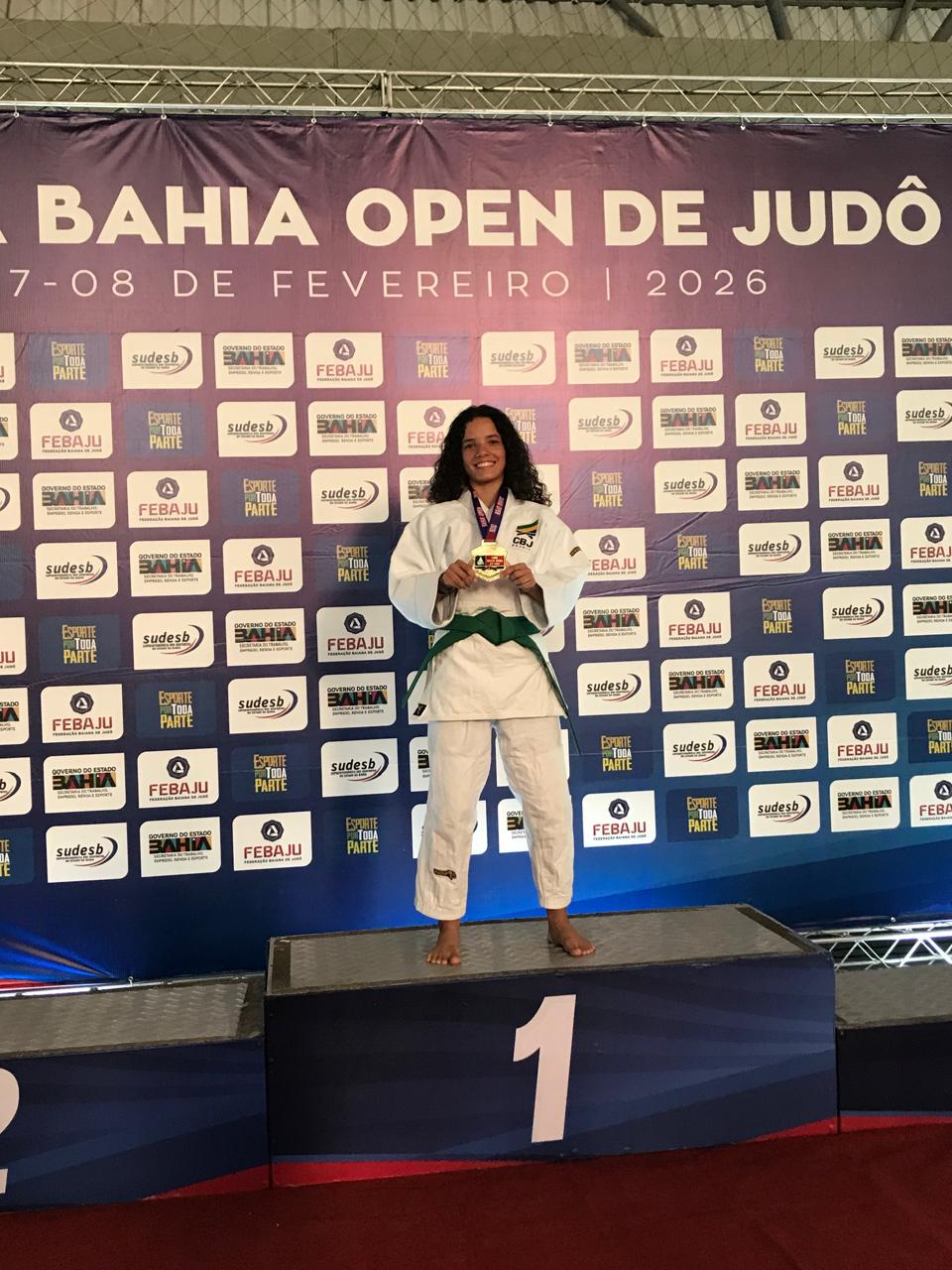 Judoca da rede estadual de Jequié inicia 2026 com ouro e bronze em competições decisivas