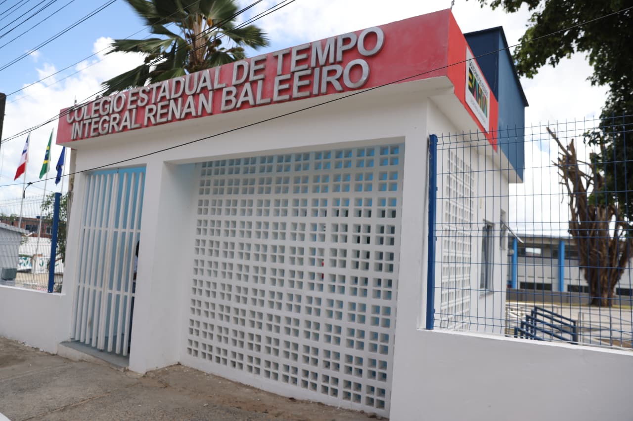 Inauguração da Ampliação com Modernização do Colégio Estadual de Tempo Integral Renan Baleeiro