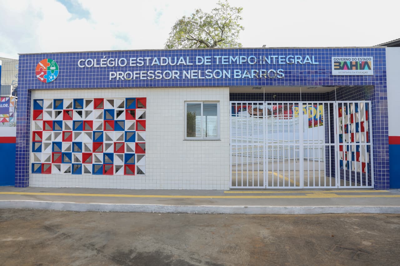 Inauguração da Modernização do Colégio Estadual de Tempo Integral Professor Nelson Barros