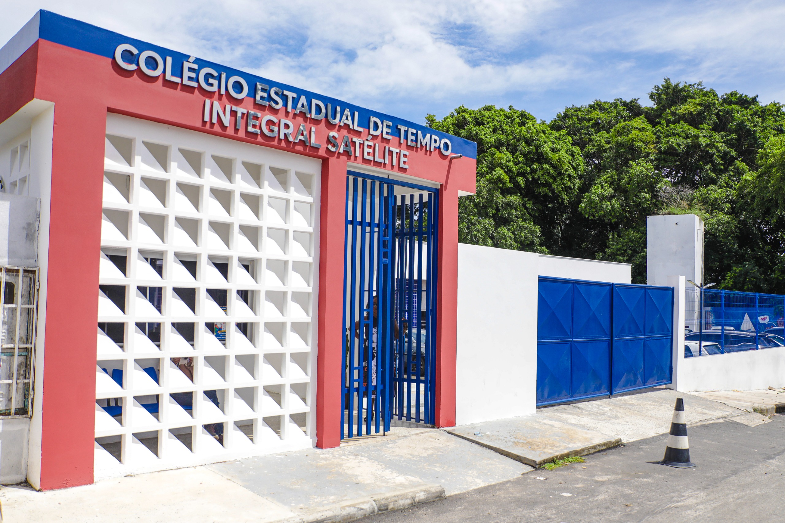 Inauguração da modernização do Colégio Estadual de Tempo Integral Satélite