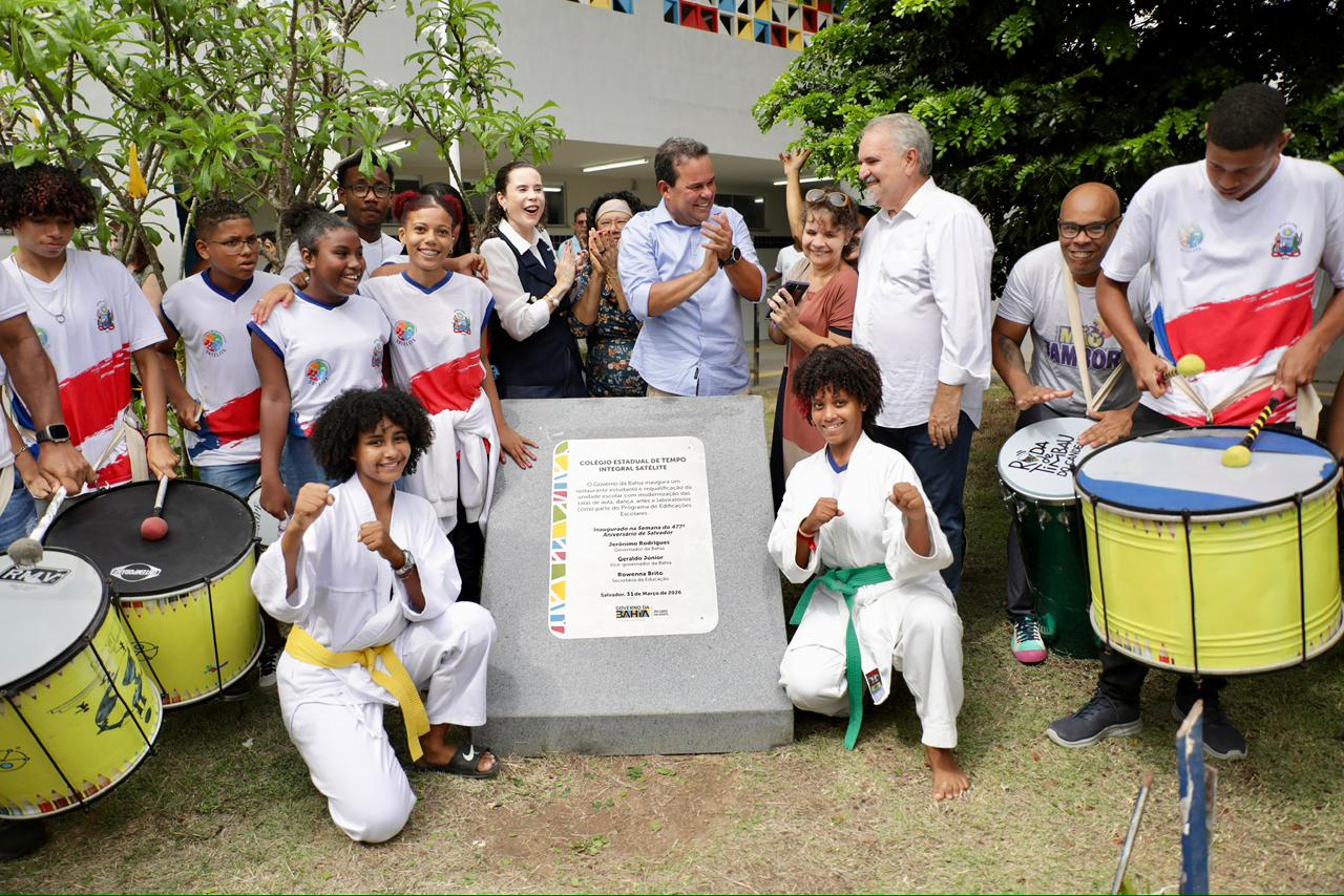 Inauguração da modernização do Colégio Estadual de Tempo Integral Satélite