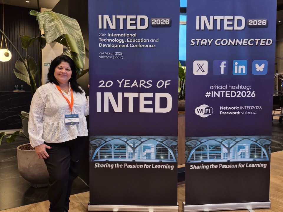 Servidora e aluna do mestrado para coordenadores pedagógicos da SEC tem artigo acadêmico apresentado na Espanha