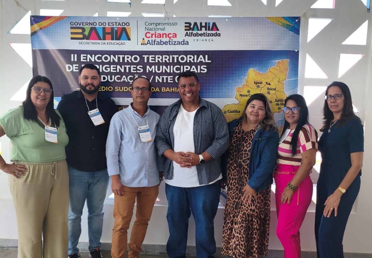 Encontro territorial fortalece regime de colaboração e impulsiona avanços educacionais no Médio Sudoeste da Bahia