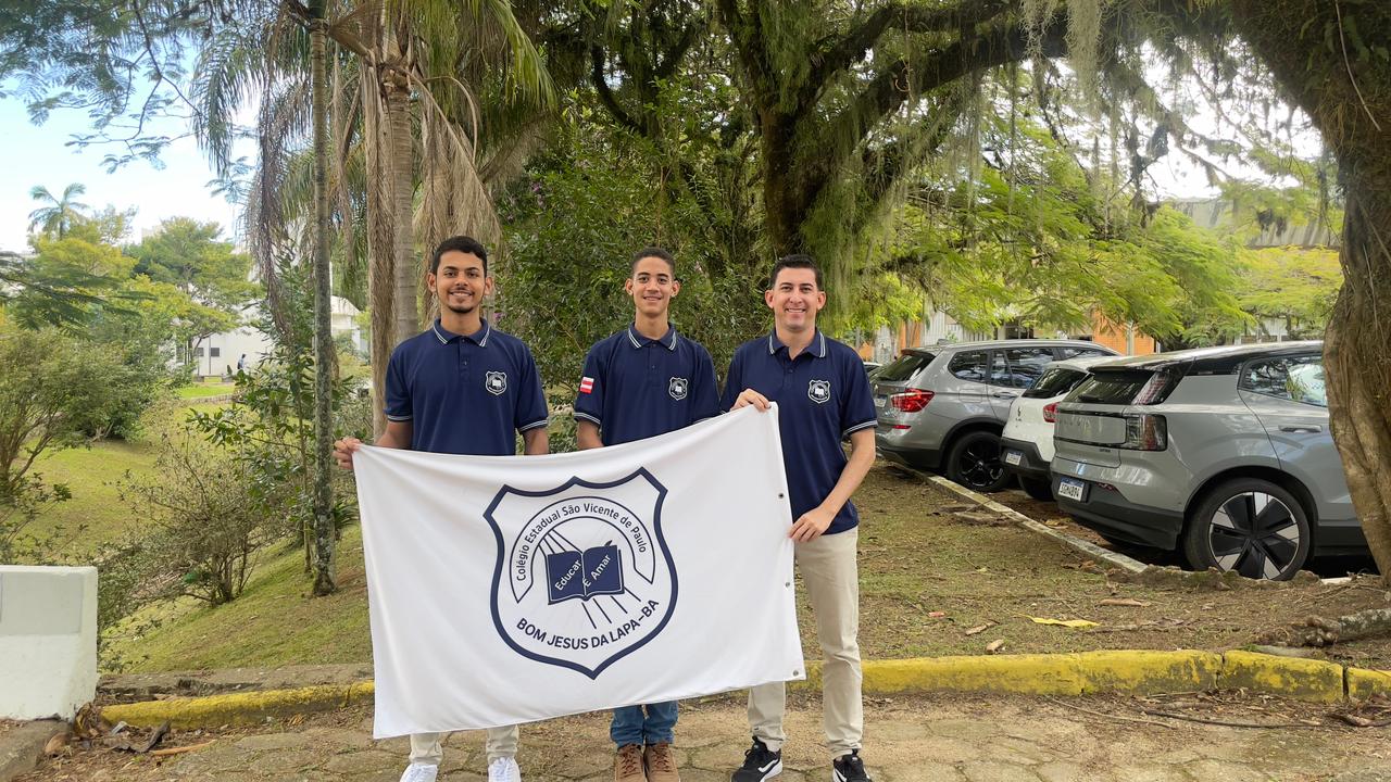 Pesquisa de estudantes baianos sobre arborização urbana ganha destaque em congresso nacional de mudanças climáticas, em Santa Catarina