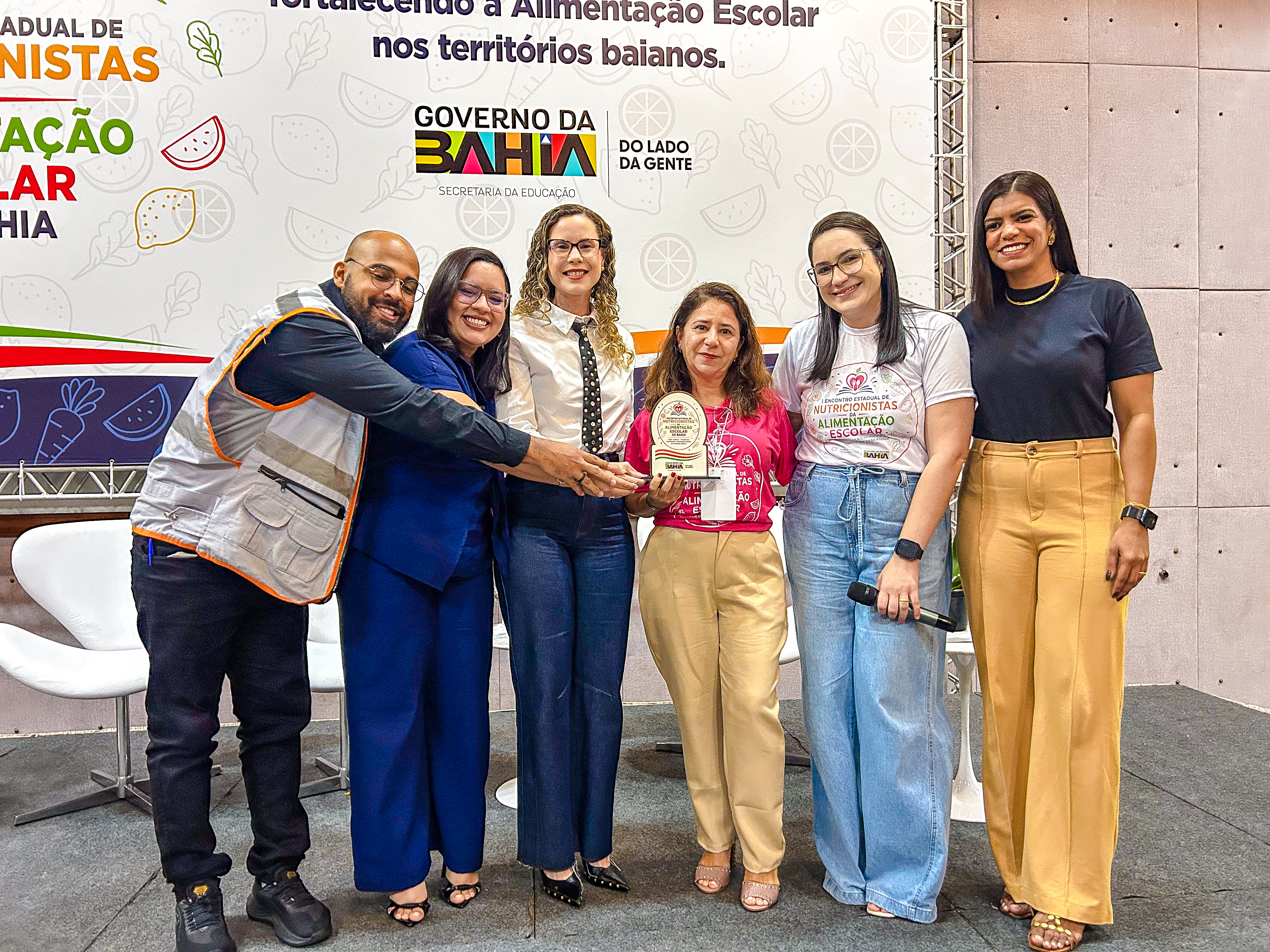 Encontro estadual fortalece rede de nutricionistas e amplia qualidade da alimentação escolar na Bahia