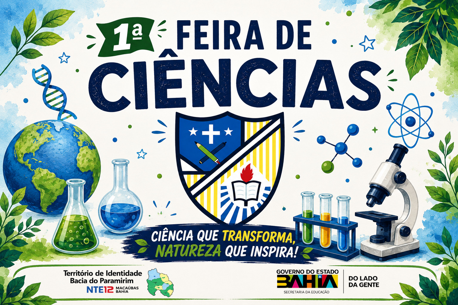 Feira de Ciências mobiliza estudantes e fortalece iniciação científica no Colégio Estadual Paulo VI, em Rio do Pires