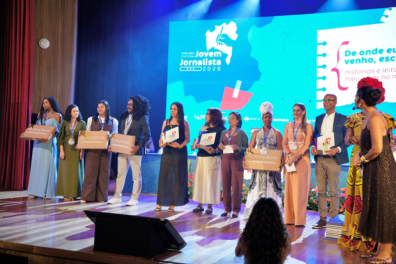 Estudantes da rede estadual são premiados no Concurso Cultural Jovem Jornalista 2026
