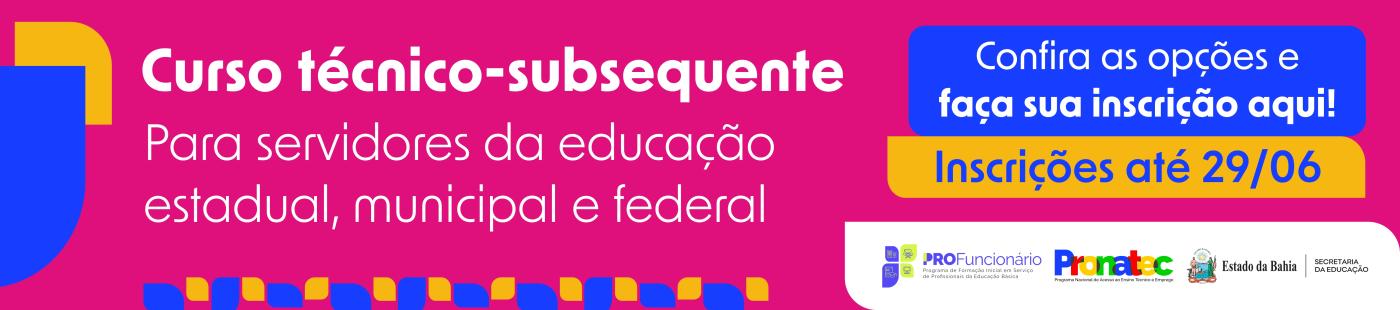 Pronatec - Servidores