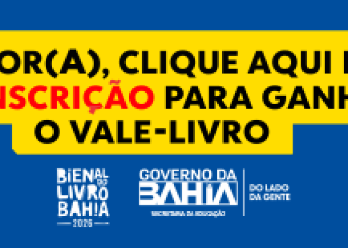 Bienal 2026 - Inscrição vale-livro