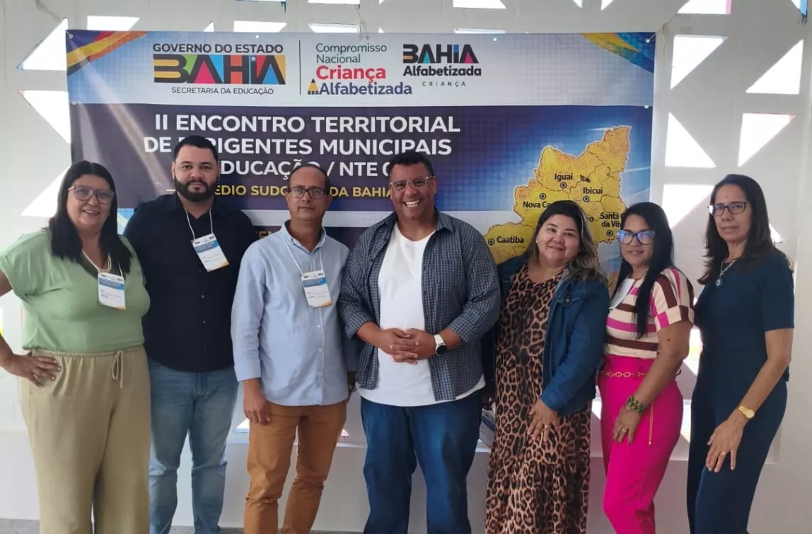 Encontro territorial fortalece regime de colaboração e impulsiona avanços educacionais no Médio Sudoeste da Bahia