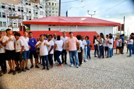 Estudantes da rede estadual assistem ao filme "Ainda estou aqui" de forma gratuita