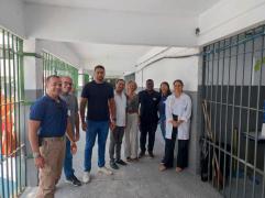 Turma da Educação de Jovens e Adultos (EJA) do Conjunto Penal de Valença recebe kit-escola e dialoga com equipe do NTE 6