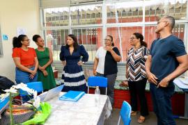 Escolas estaduais do bairro da Federação recebem visita de equipe técnica da SEC