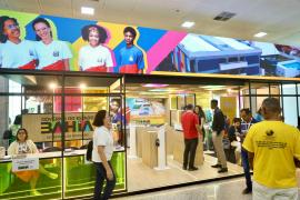 Estande da SEC com projetos de estudantes da rede estadual marca presença no 20º Fórum Nacional da UNDIME 5.jpeg