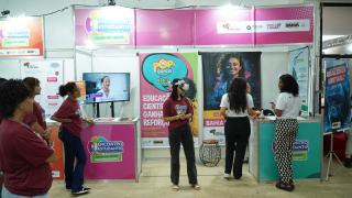 Estudantes apresentam soluções inovadoras na Etapa Territorial do Encontro Estudantil da Rede Estadual, em Ilhéus..JPG