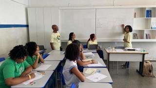 Estudantes participam da 1ª Festa Literária da Escola Estadual Teodoro Sampaio, em Salvador 3.jpeg