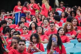 Começou! Arena Fonte Nova se transforma com o início do Encontro Estudantil da Rede Estadual da Bahia 14.jpeg