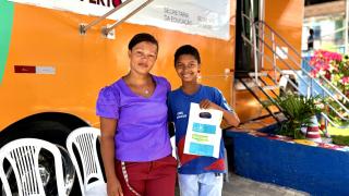 SEC e SESAB levam  Odontomóvel para atender estudantes do Arenoso, em Salvador 4.JPG
