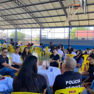 Estudantes de Irecê participam do Fórum das Profissões junto a profissionais de diversas áreas