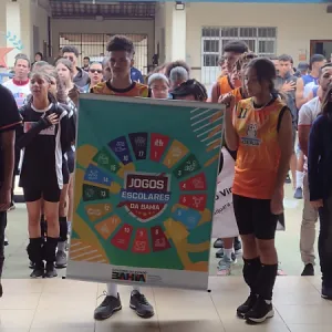 Estudantes da rede estadual do Vale do Jiquiriçá participam da Etapa Territorial dos Jogos Escolares da Bahia