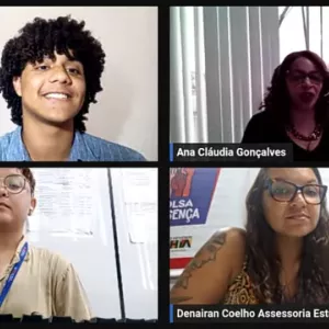 Live do Bolsa Presença destaca importância do programa na construção do projeto de vida dos estudantes